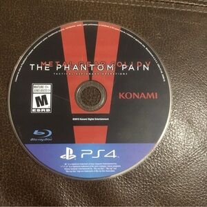 Metal Gear‎ Solid V: The Phantom Pain - Sony PlayStation 4 Tested. Disc Only